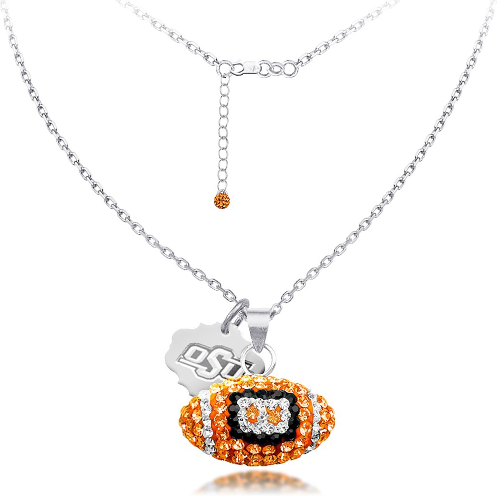 Oklahoma State University College Football Necklace Osu - Official License 110$